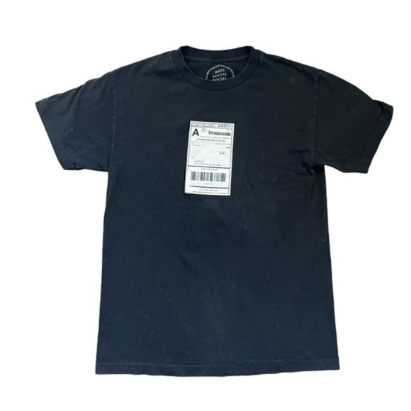 AntiSocial Social Club Hollyweird Tee - medium Black 💯 authentic - Picture 4 of 4